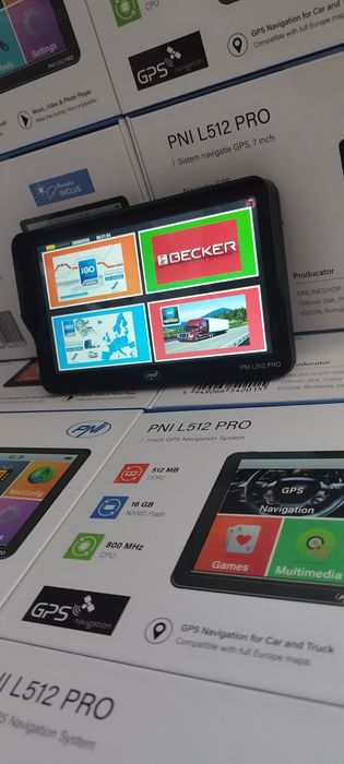 GPS L512 Pro-PNI-gata de drum cu harti, program, auto/camion