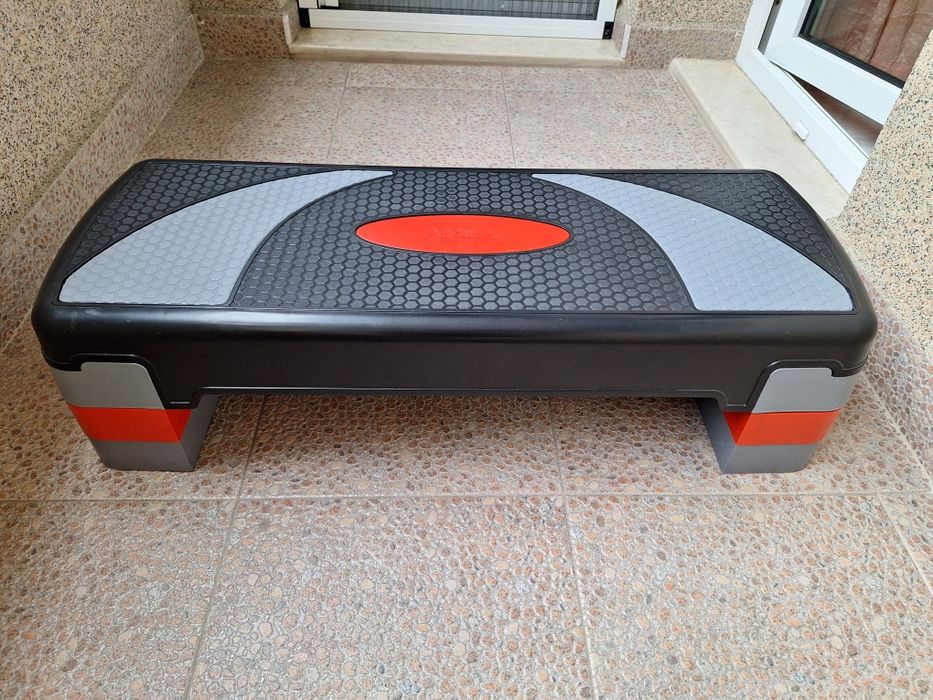 Фитнес степер за аеробика AMIILA регулируем на 3 нива, натоварване 350