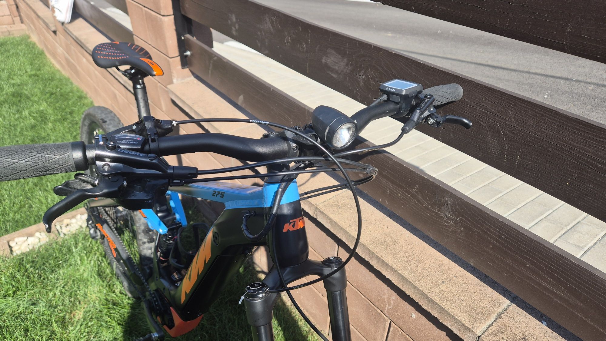 Bicicleta electrica KTM Macina Lycan 275 full suspension