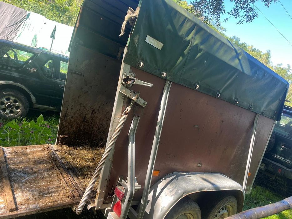 Vând remorcă transport animale
