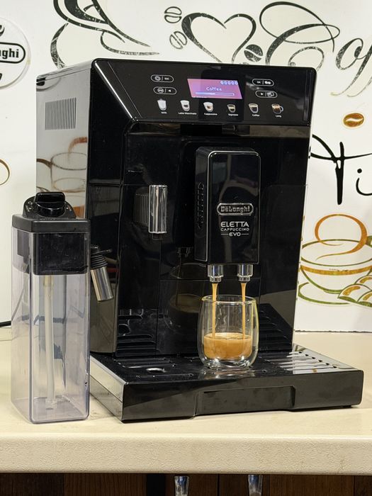 Кафемашина кафе автомат delonghi ELETTA cappuccino evo с гаранция