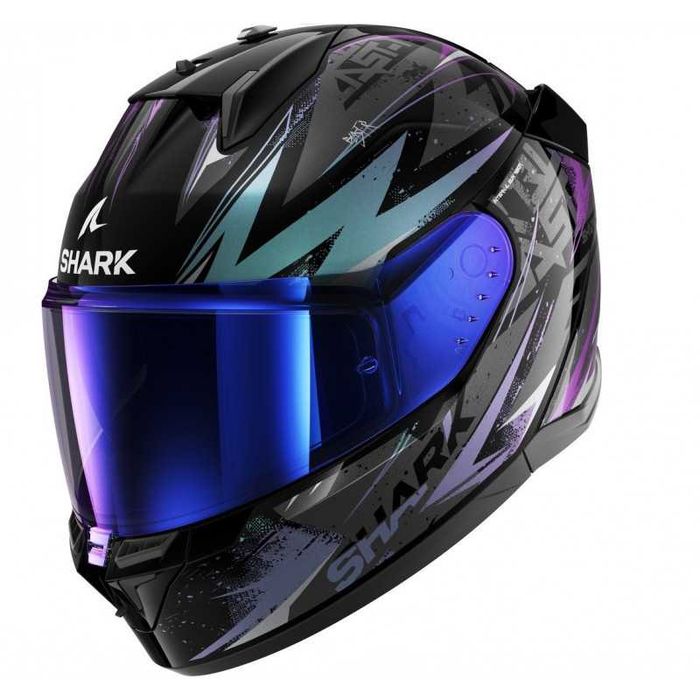 Каска SHARK D-SKWAL 3 BLAST-R Gloss Violet Размери: XS,S,M,L,XL,2XL