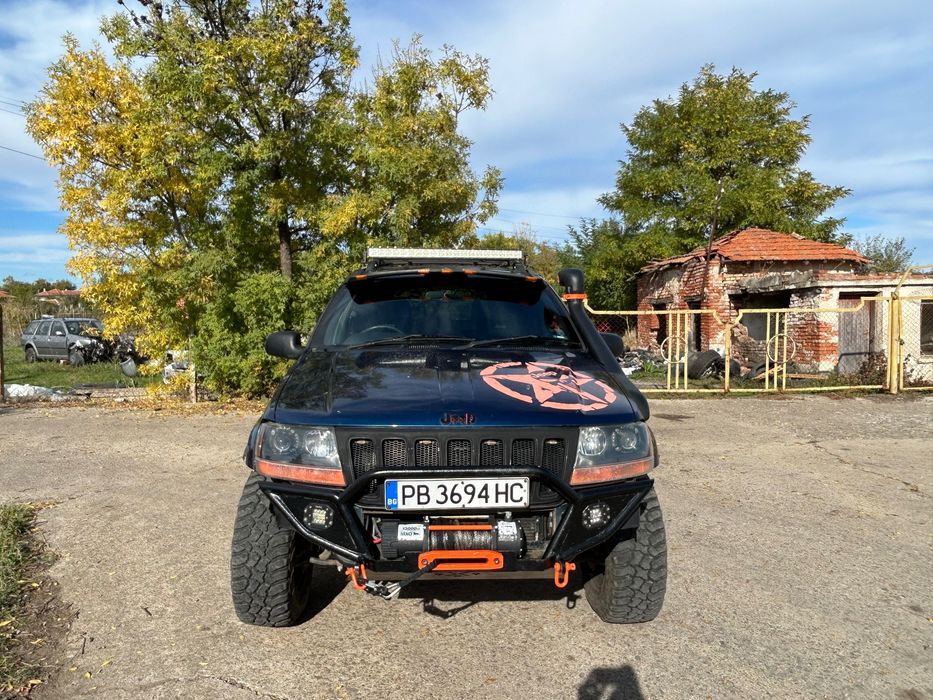 Силова броня предна с лебедка Jeep Grand Cherokee