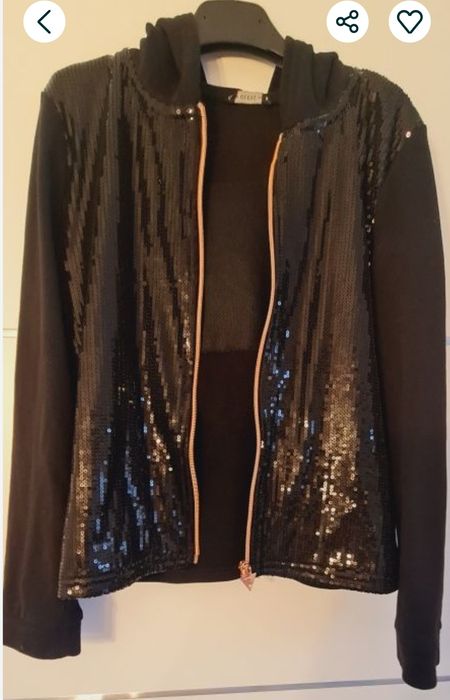 Tricouri Guess, 10 ani, Hanorac cu paiete Guess