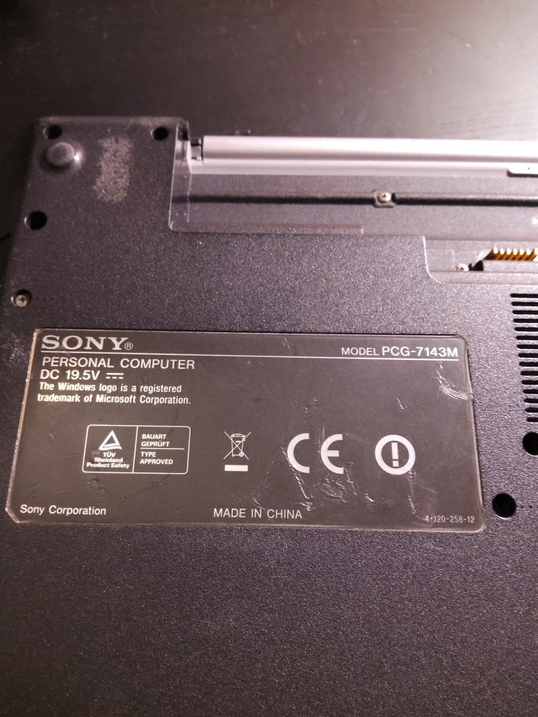 Sony vgn-ns11m 15,4 лаптоп