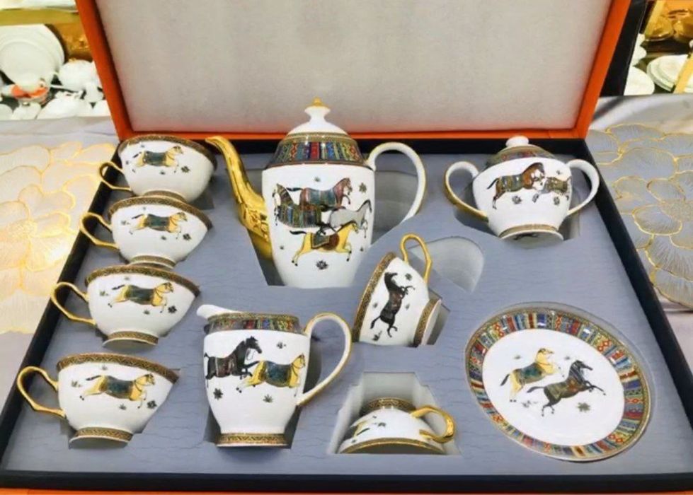 Чайный сервиз Hermes 15 предметов