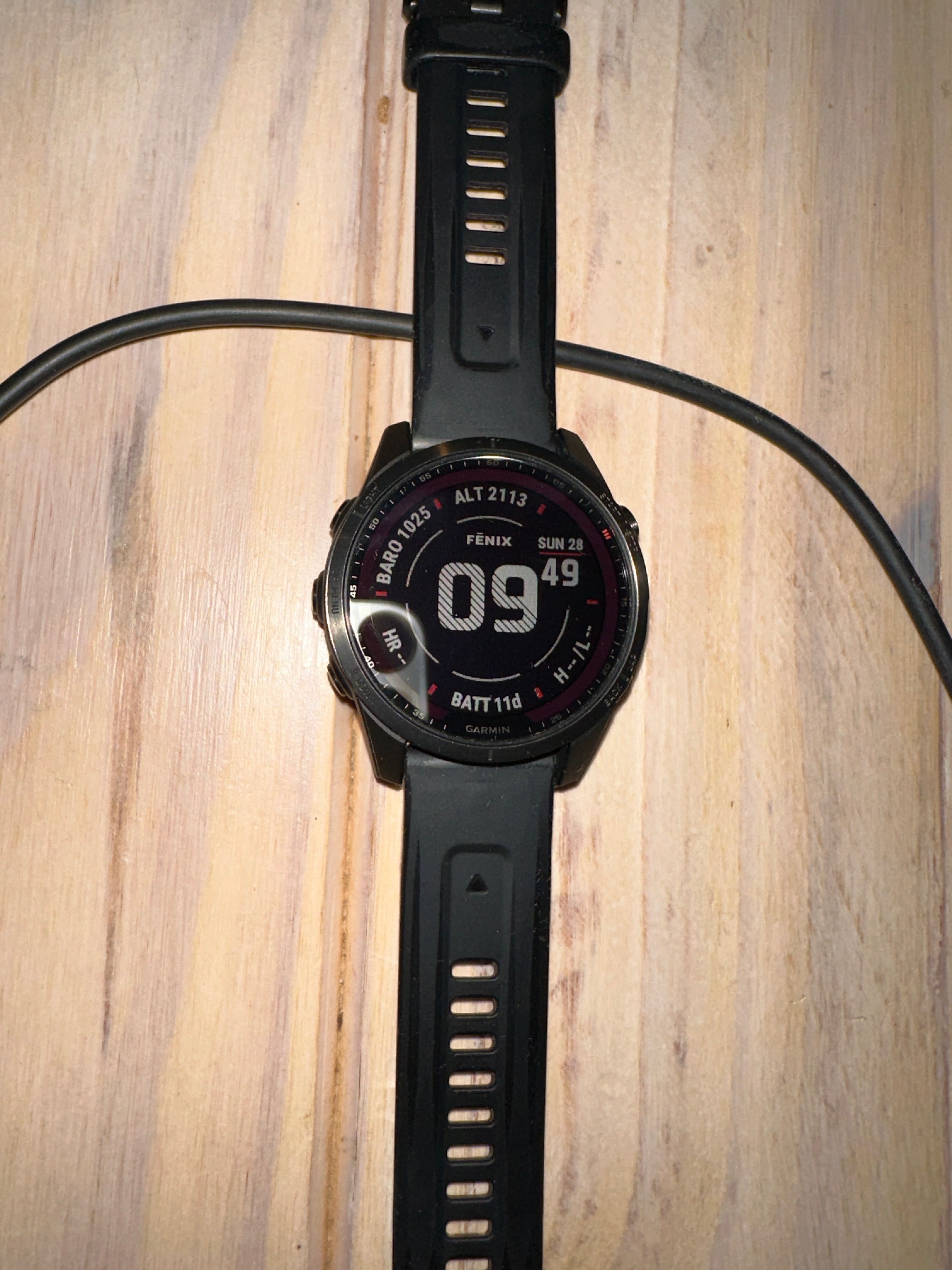 Garmin - Fenix 7S Sapphire Solar, 42mm,