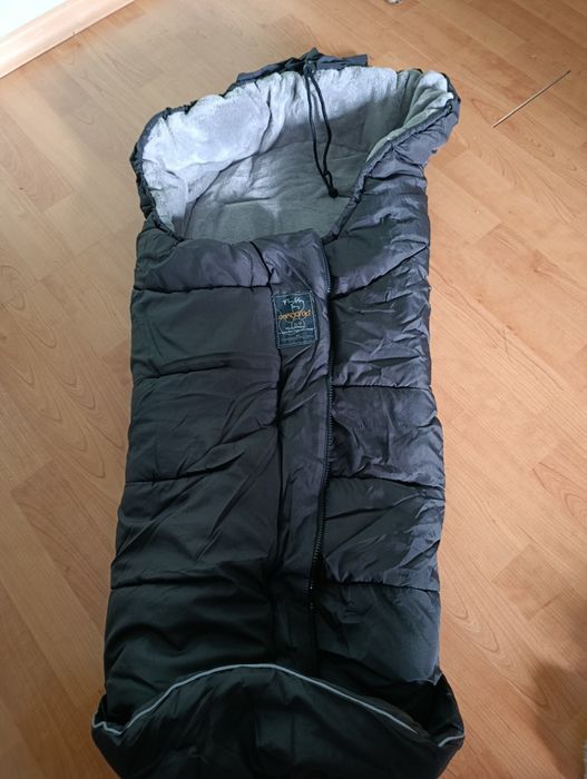 Cangaroo Термочувал Fluffy за количка черен