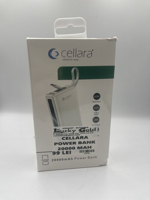 Cellara Power Bank 20000 Mah #49748