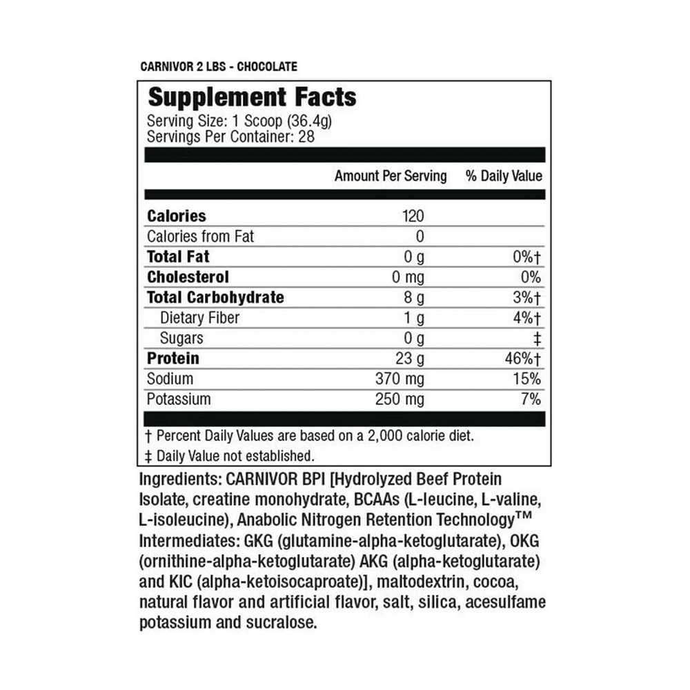 Muscle Meds Carnivor Beef Protein 1.8 kg