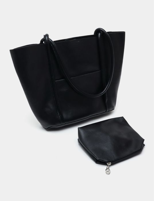 Женская сумка Черная и Шоко