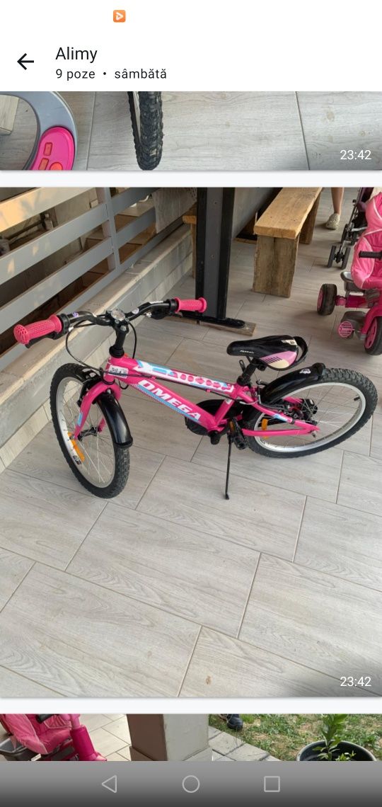 Biciclete, carucior copii