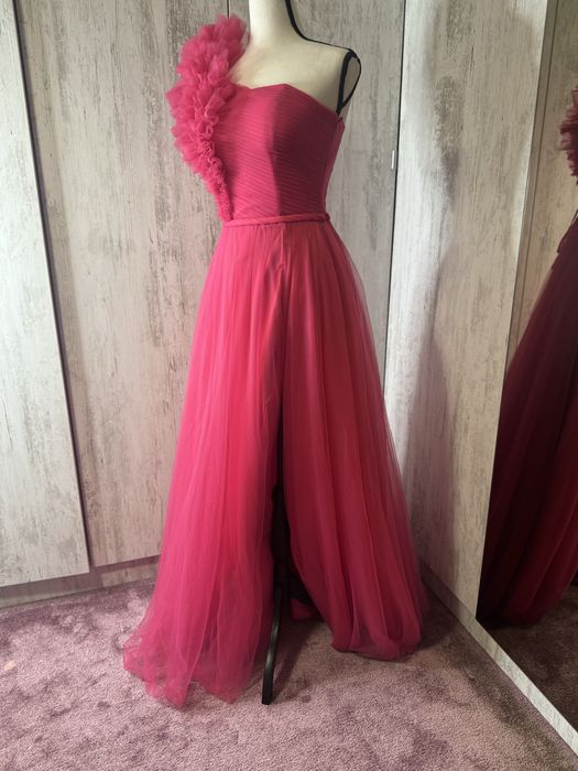 Rochie fuchsia elegantă – mărimea S – Nouă