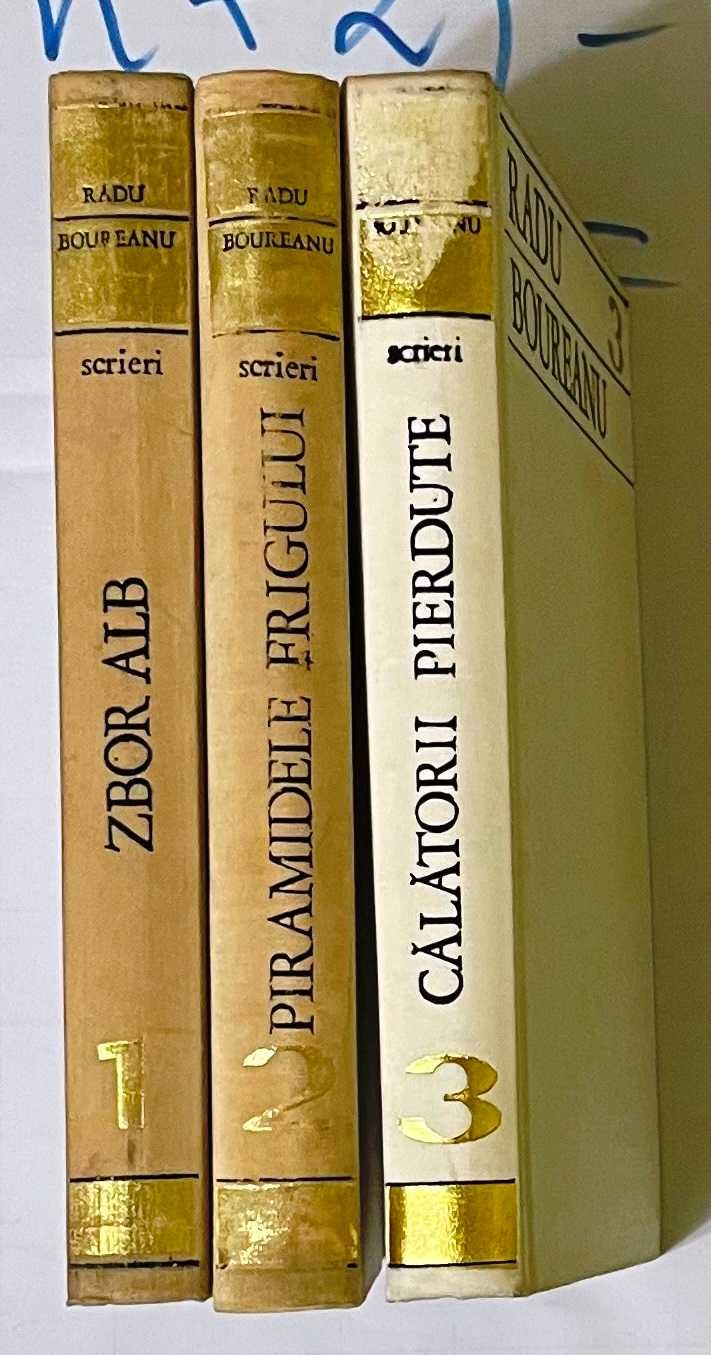 scrieri 3 volume cartonate de radu boureanu editia completa