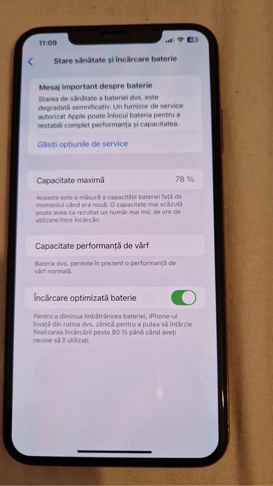 Iphone xs max, stare perfecta, 256g memorie, 79 baterie