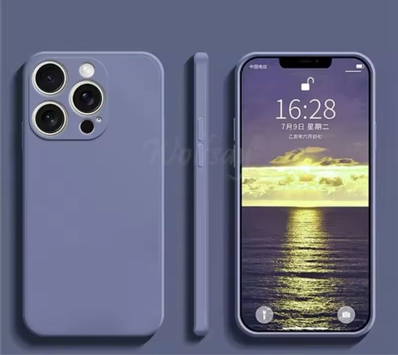Iphone 11/12/13/14/15/16E/16/PRO MAX Husa XCase 0,2mm Interior Catifea