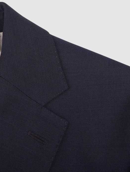 Sacou blazer slim 48 M de lux Eduard Dressler lana super 130's luxury