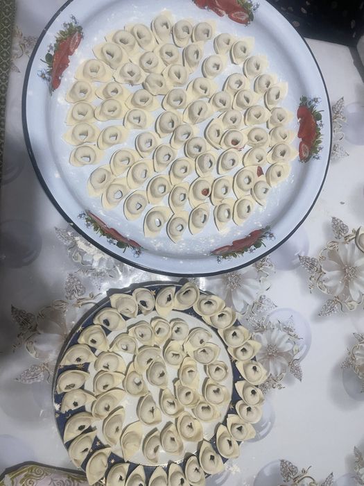 Қолдың пельмені сиырдың дәмді етімен