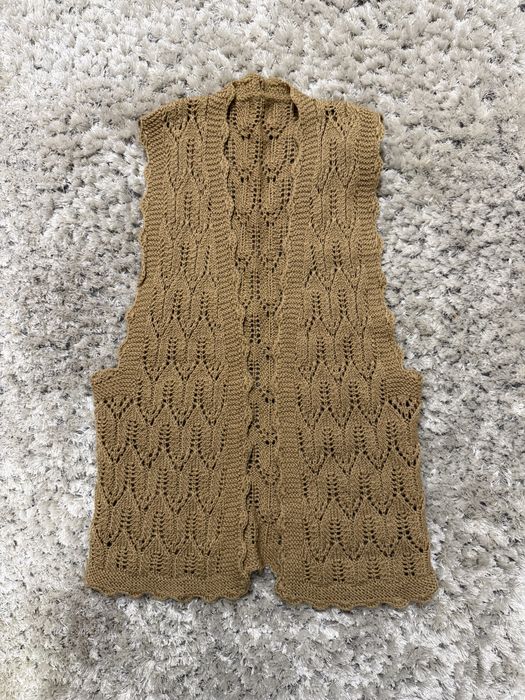 Vesta crosetata din lână