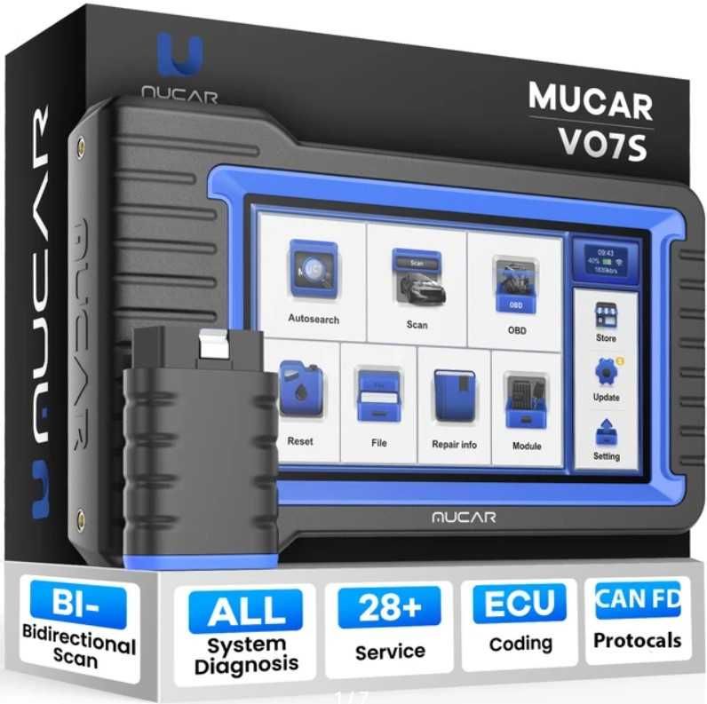 MUCAR VO7 и V07S профессиональные сервисные автосканеры для Диагностик
