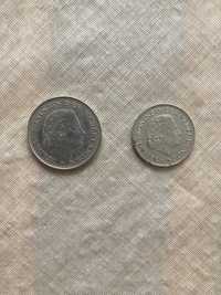Колекционерски монети с лика на кралица Джулиана от 1970 и 1968