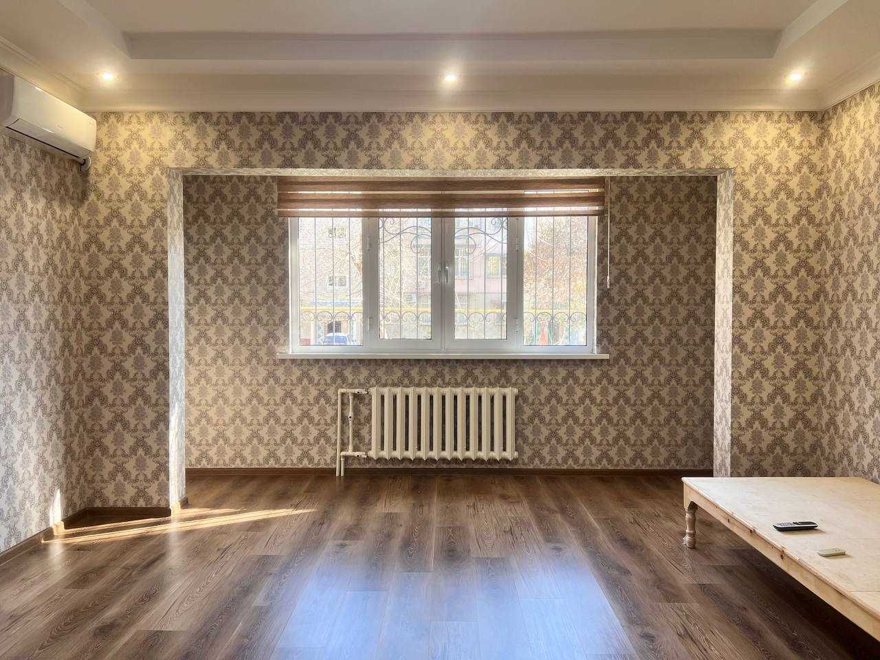 (Добрый) Юнусабад-4 Шохсарой 55 м² 2 ком Свежий ремонт, мебель докупят