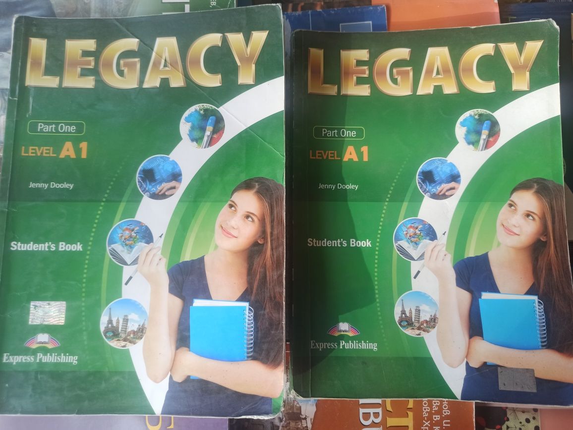 Учебници Legacy нива B2 ; B2.1 и А1