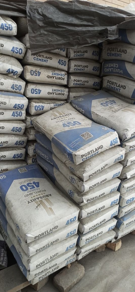 Цемент Абу Сахий. Тошкент завод 50 кг. Марка М450