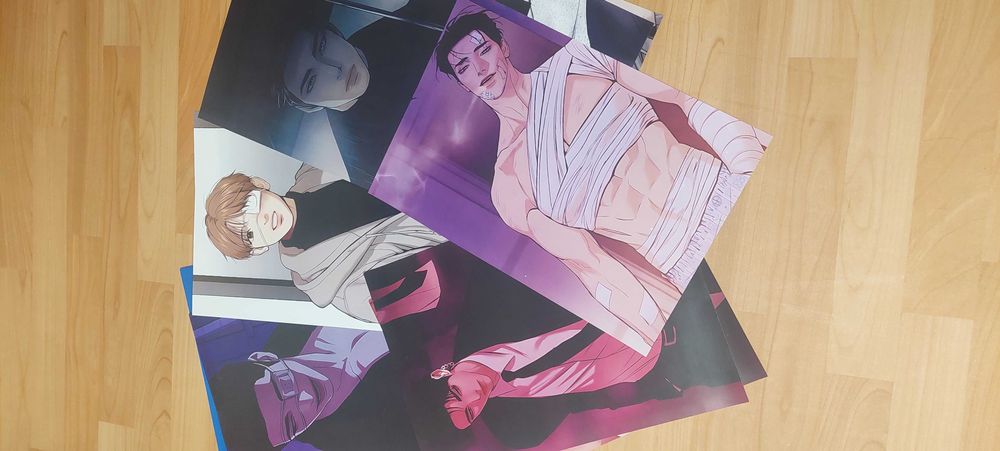 Плакаты манхва яой Жемчужный мальчик