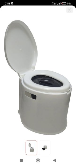 Унитаз пластмасс