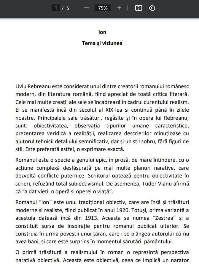 Eseu Romana Bac Separat / Impreuna PDF