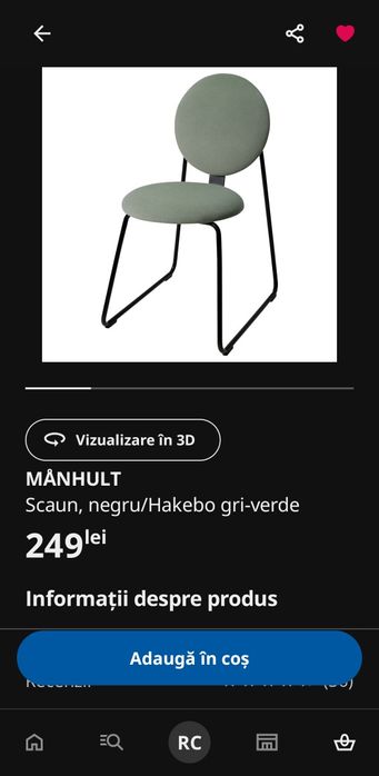 Scaun ikea birou