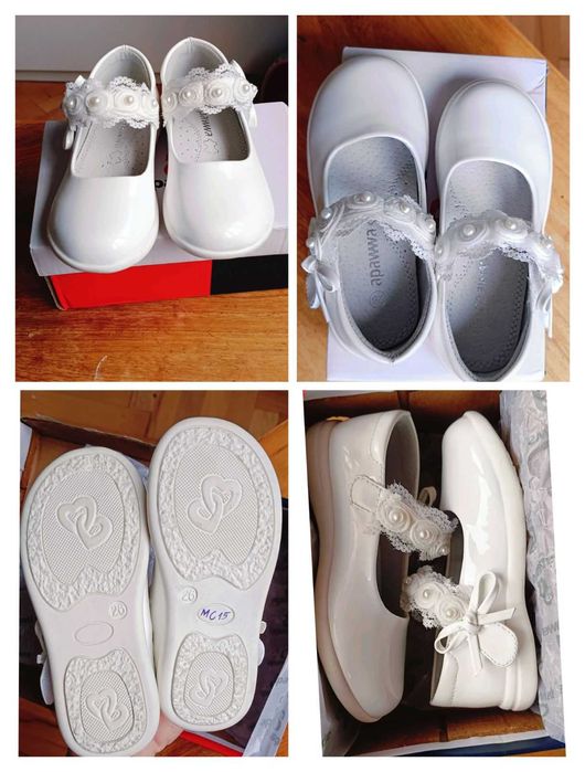 Нови детски, елегантни обувки за момиче № 26