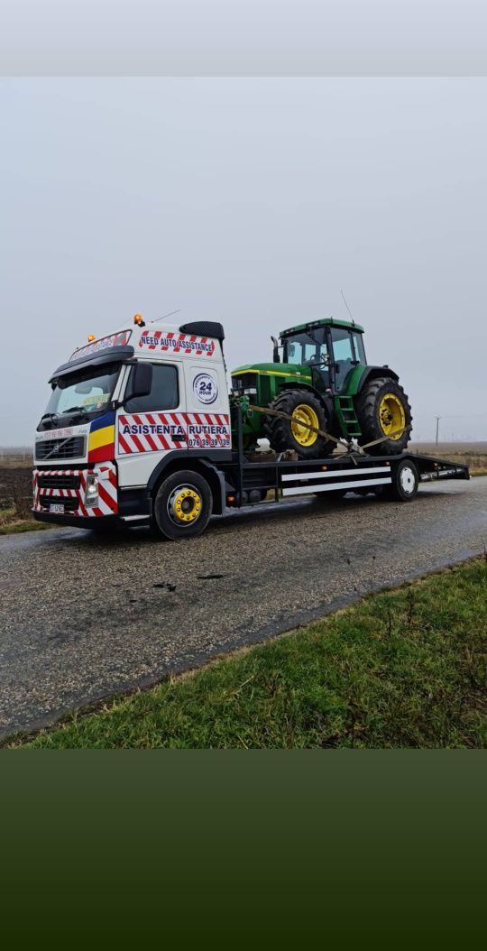 Tractări camioane O76O1O51O5 Transport utilaje Grele Buldo, taf etc