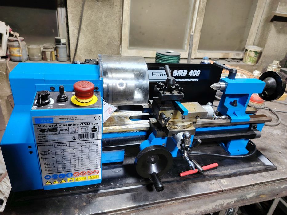 Gude GMD 400 masina strung 0 - 1100 RPM/0 - 2500 RPM | 370 W | 230 V
