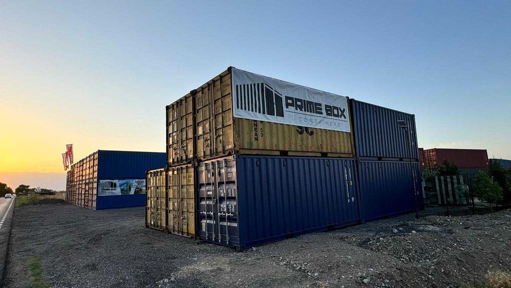 Containere maritime SH 40 HC maro 2015 8/10 Sfantu Gheorghe