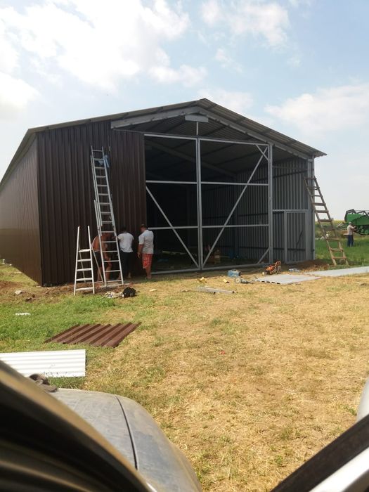 Vand hale metalice si ferme metalice din profile ipe 200 10x20