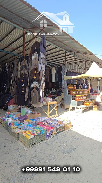 Срочно Бозор ёнида 33-сотокли Жой Давлатобод Ленин бозор ёнгинасида