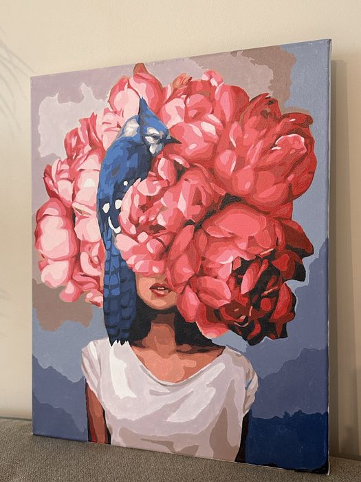 Tablouri pictate manual pe numere