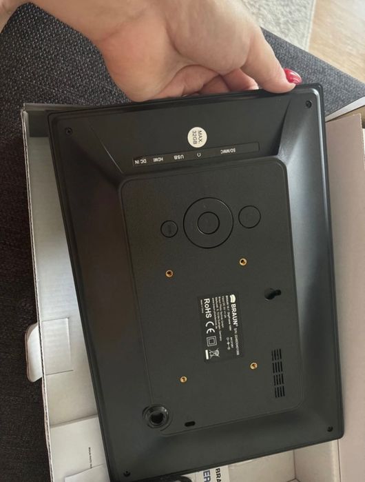 Rama foto digitala BRAUN DigiFrame 1094, 10", 1024 x 600 px, negru