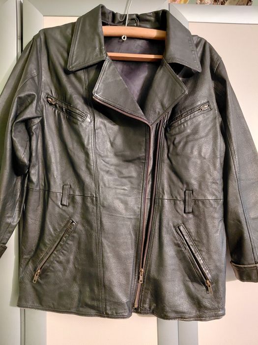 Кожагая куртка женская