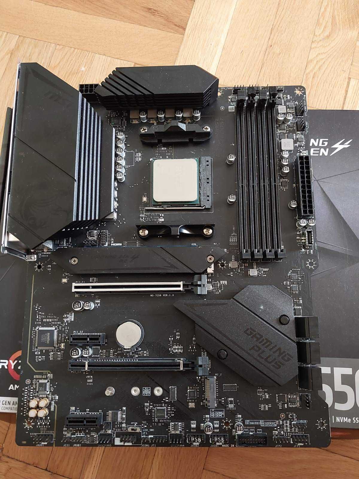 AMD Ryzen 7 5800Х + MSI B550 Gaming Plus