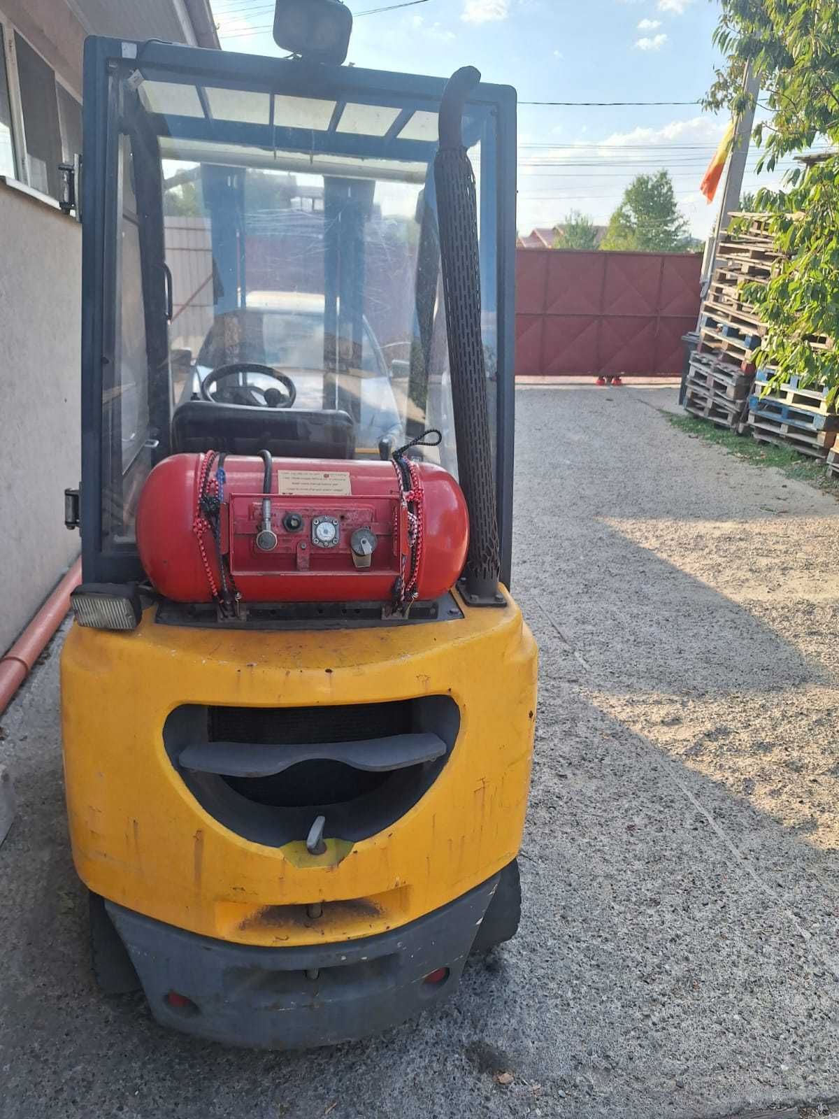 Vand stivuitor gaz Jungheinrich, 1,6 to,motor Mazda,an 2005