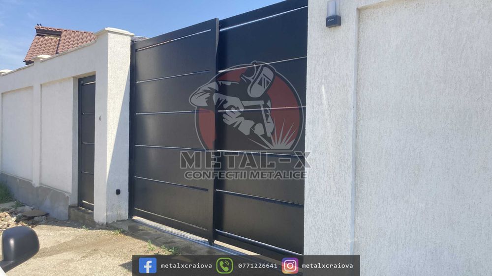 Porti metalice premium vopsite electrostatic