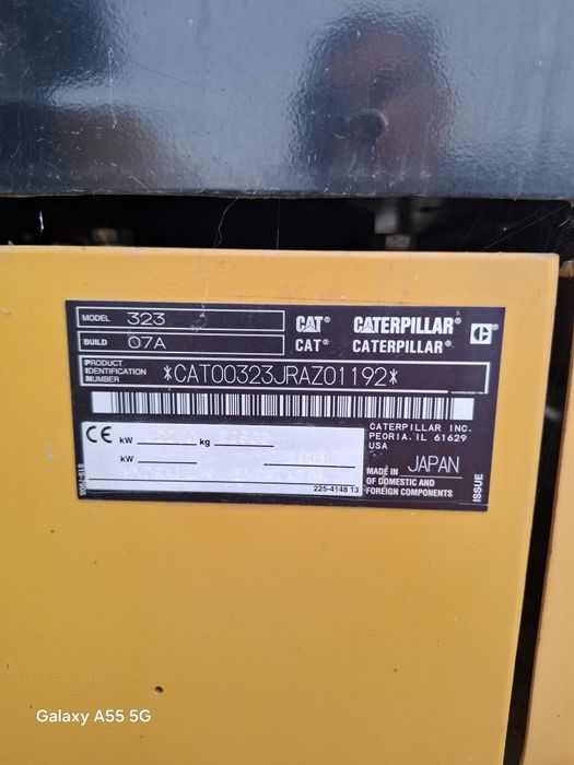 Excavator șenile Caterpillar 323 NEXT GEN EXT GEN