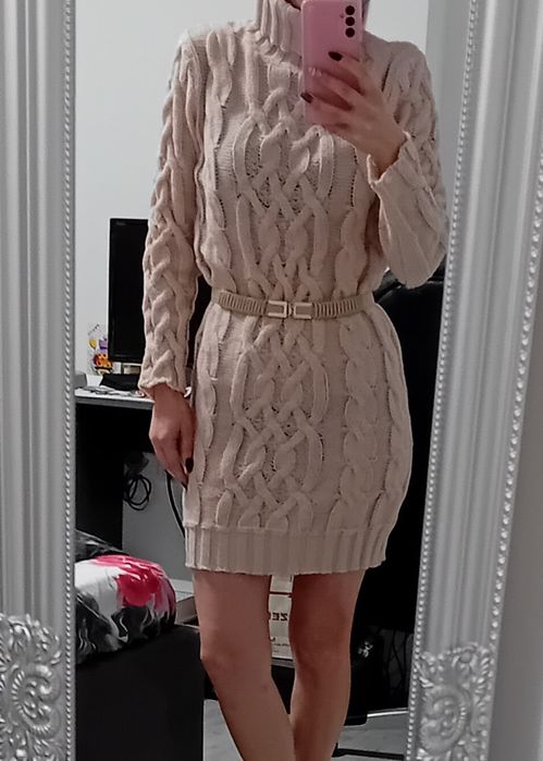 Рокля пуловер размер S