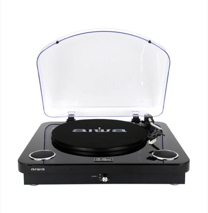 Pick-up Aiwa GBTUR-120BKMKII, RMS 10 W, Bluetooth, USB, Negru