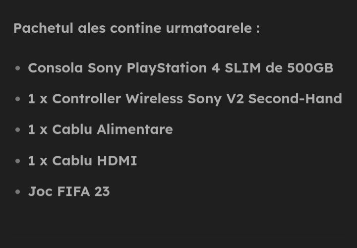 PS 4 slim 500gb ca nou