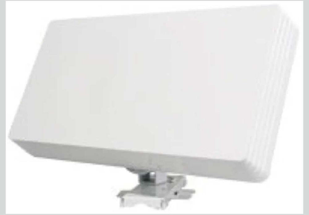 Комплект сателитна единична антена плоска с вграден единичен конвертор