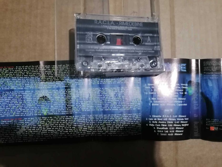 6 Casete b.u.g. mafia / loredana / la familia / il-elegal / r.a.c.l.a